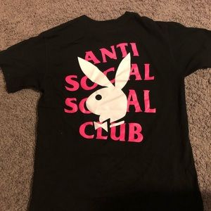 Anti social social club X Playboy shirt